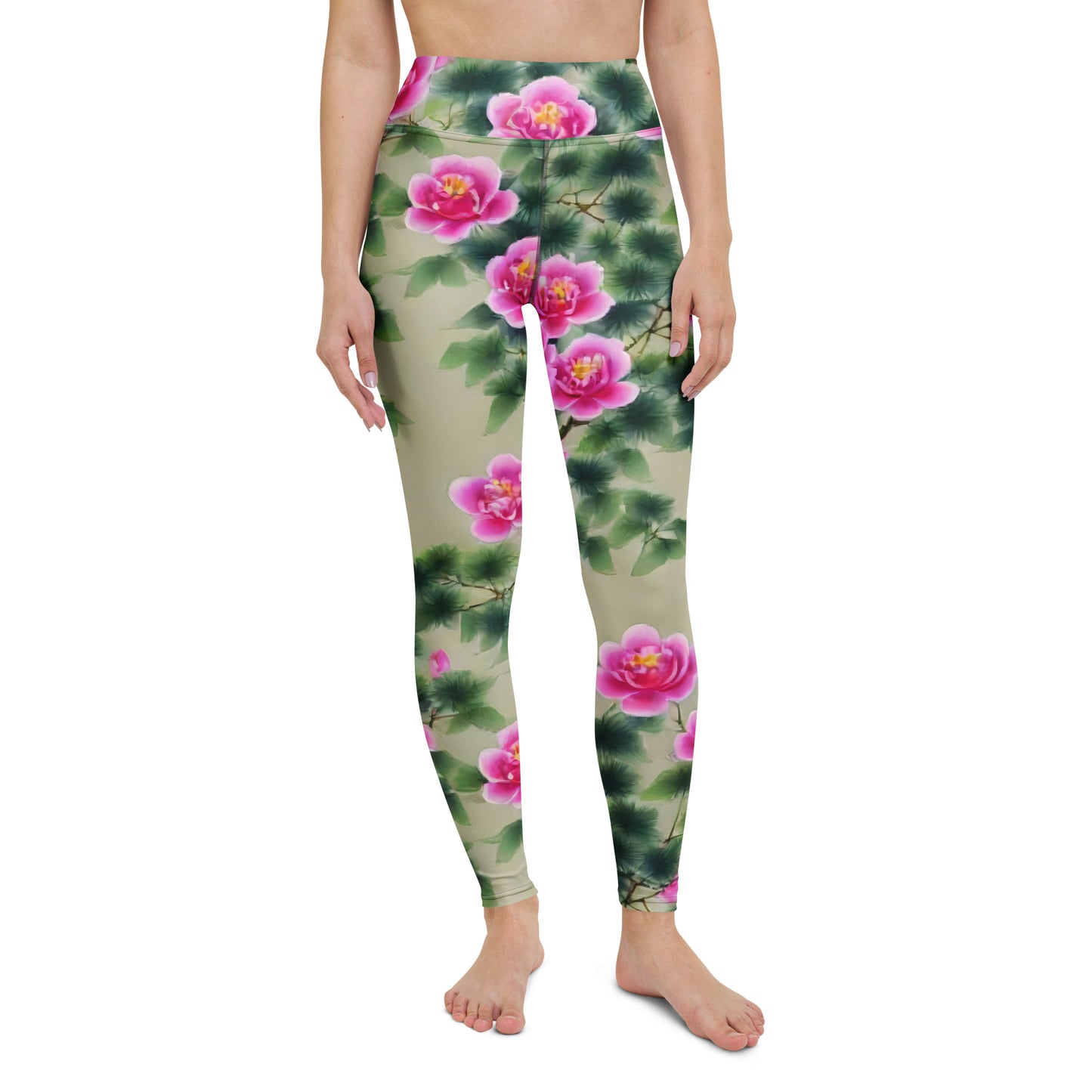 Yoga Leggings - Blossom Reverie