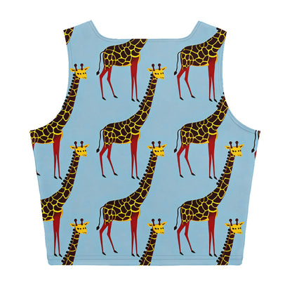 Crop Top - Giraffe Groove