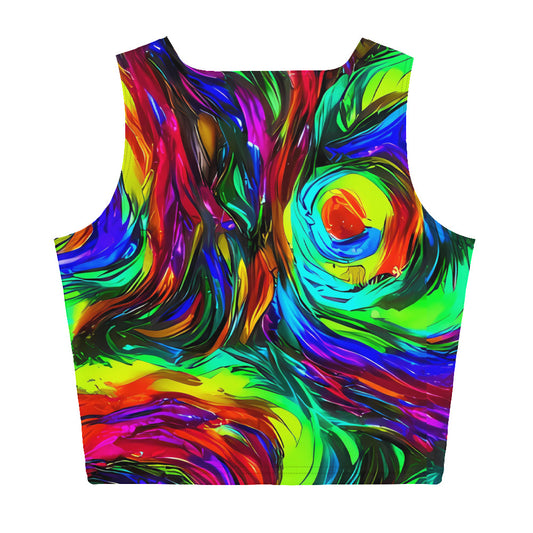 Crop Top - Calraet Swirl