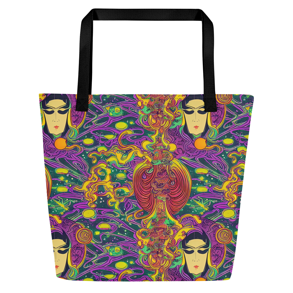 Large Tote Bag w/ Pocket - Odyssey in Color