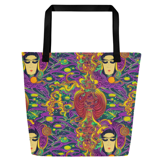 Large Tote Bag w/ Pocket - Odyssey in Color