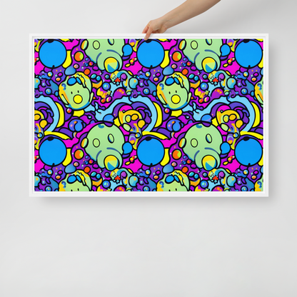 Framed Canvas - Enchanted Orbs