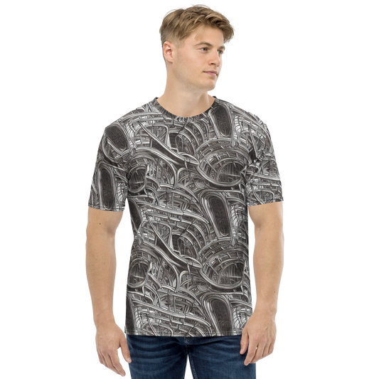 Men's Crew Neck T-Shirt - Piranesi's Dream