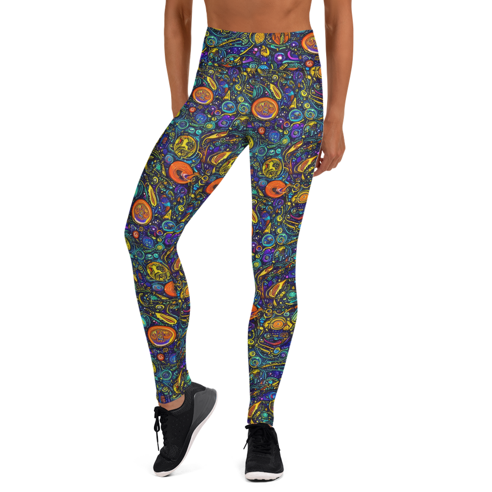 Yoga Leggings - Vasnetsov Vortex