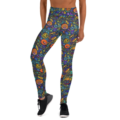 Yoga Leggings - Vasnetsov Vortex