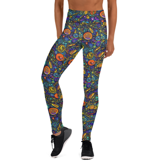 Yoga Leggings - Vasnetsov Vortex