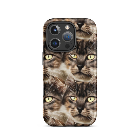 Tough Case for iPhone® - Feline Reverie
