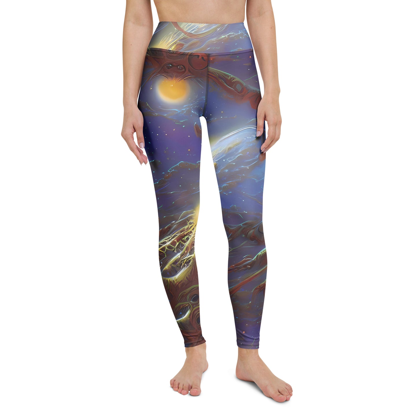 Yoga Leggings - Stellar Drifters