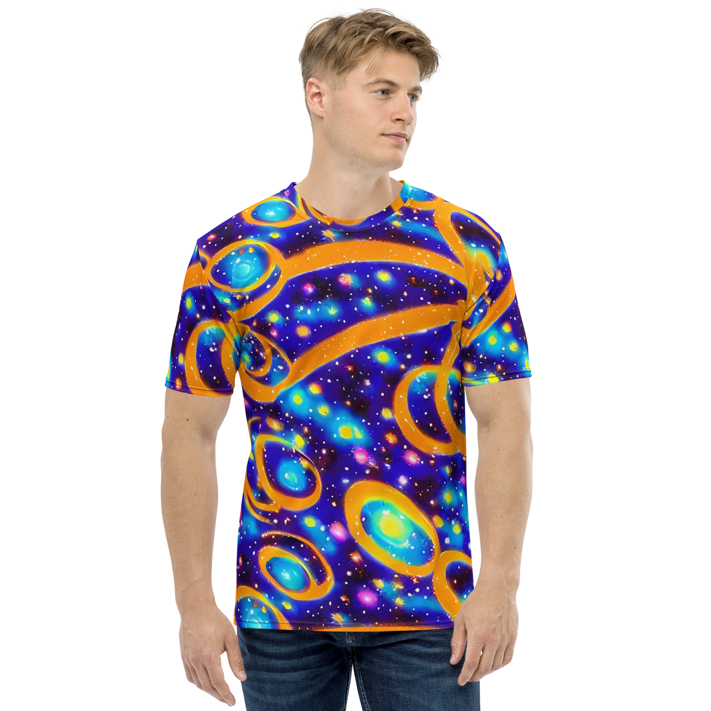 Men's Crew Neck T-Shirt - Epic Orbit