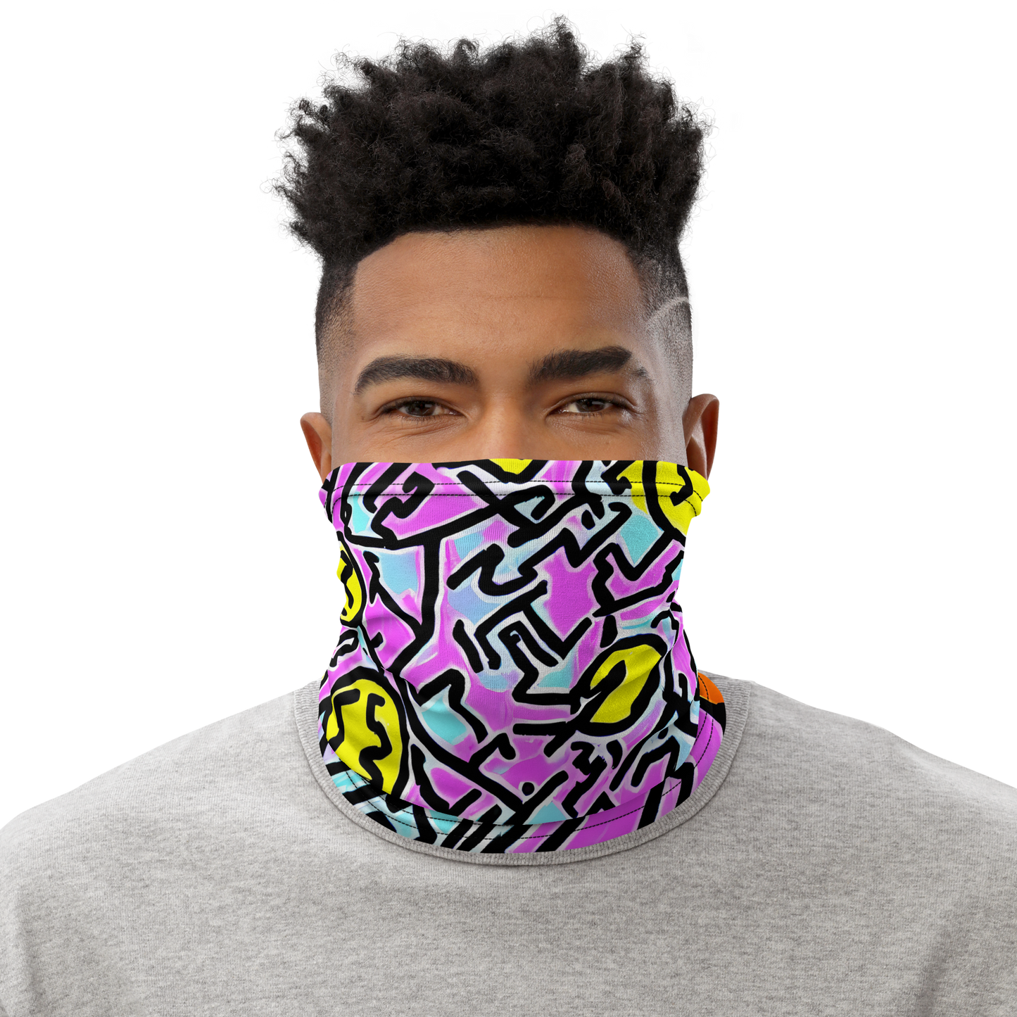 Neck Gaiter - Punk Doodles