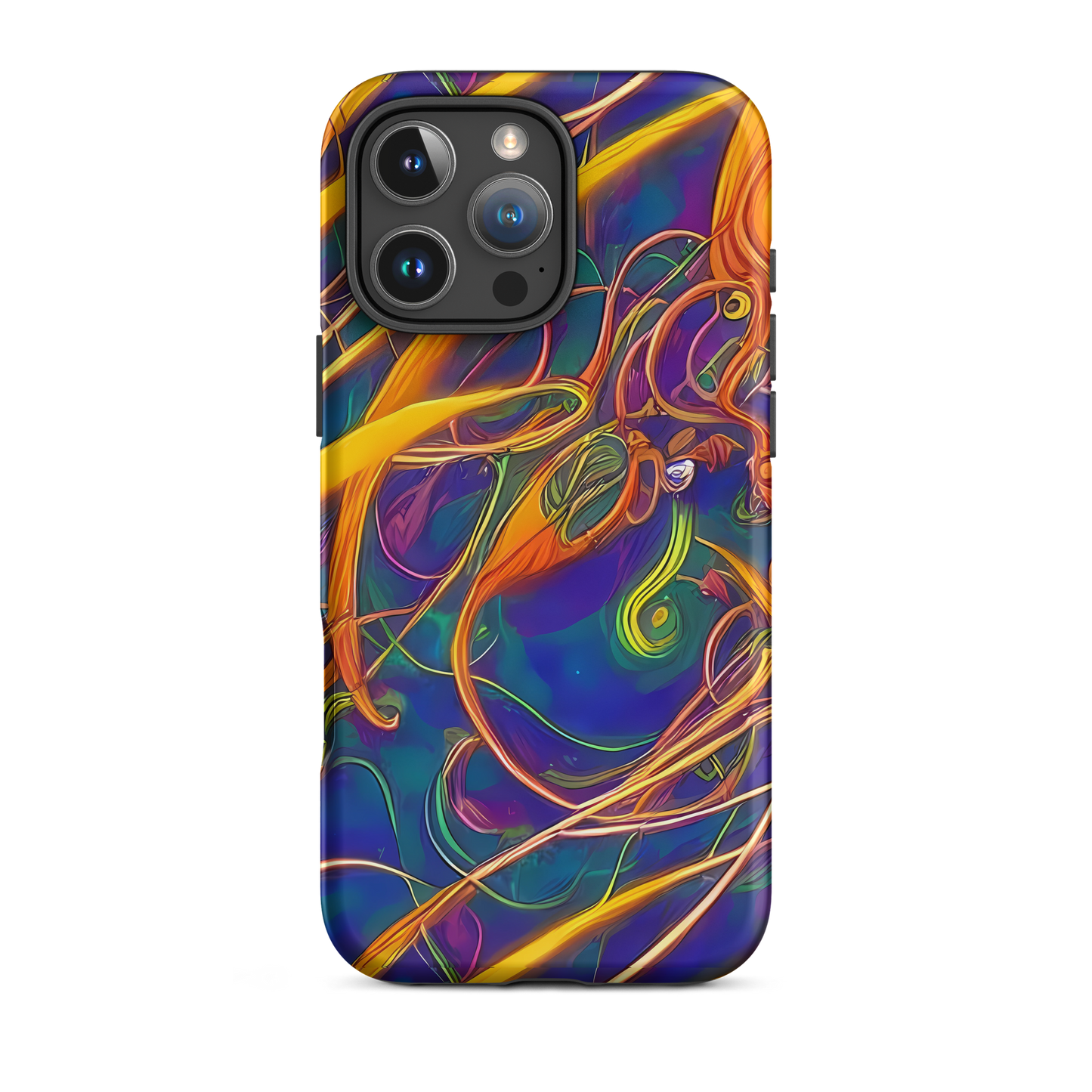 Tough Case for iPhone® - Luminous Whirl