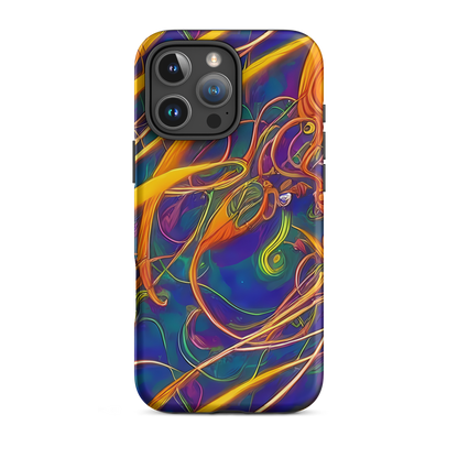 Tough Case for iPhone® - Luminous Whirl