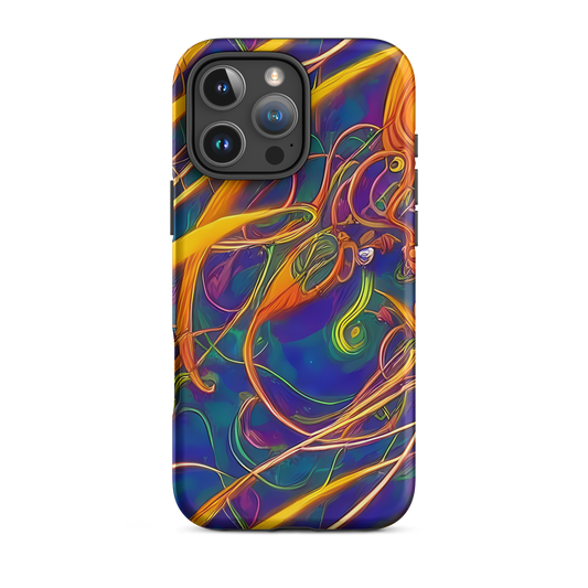 Tough Case for iPhone® - Luminous Whirl