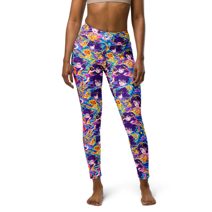 Yoga Leggings - Aquatic Whim