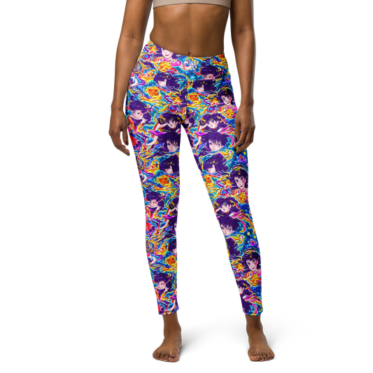 Yoga Leggings - Aquatic Whim