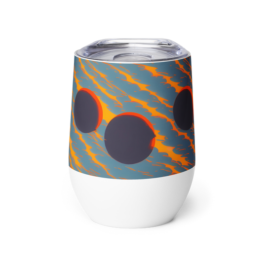 Wine Tumbler - Flames of Gravity