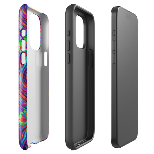 Tough Case for iPhone® - Quantum Spiral