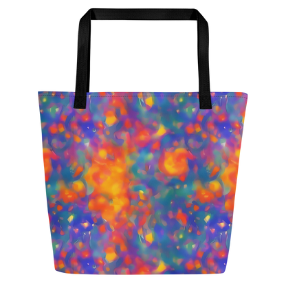 Large Tote Bag w/ Pocket - Nolde Nebula