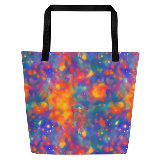 Large Tote Bag w/ Pocket - Nolde Nebula