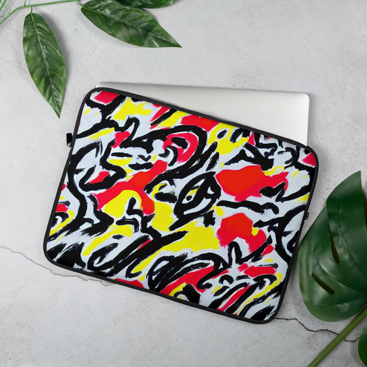 Laptop Sleeve - Cosmic Brushstrokes