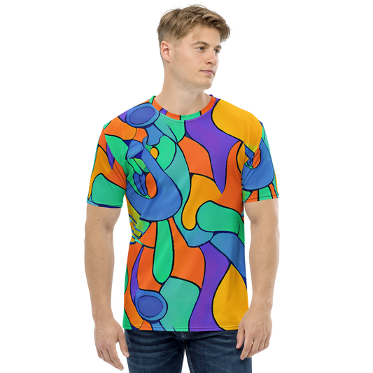 Men's Crew Neck T-Shirt - Archipenko Dream