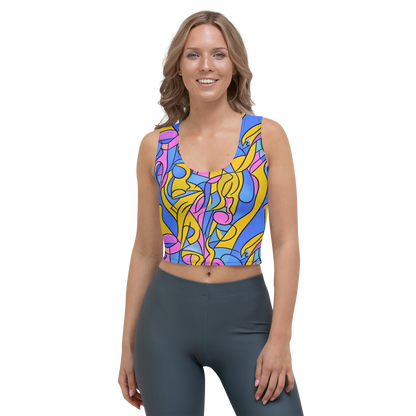 Crop Top - Cosmic Curves