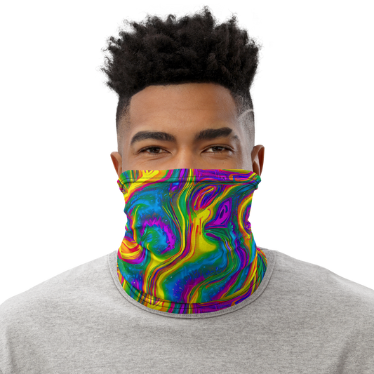 Neck Gaiter - Electric Aurora