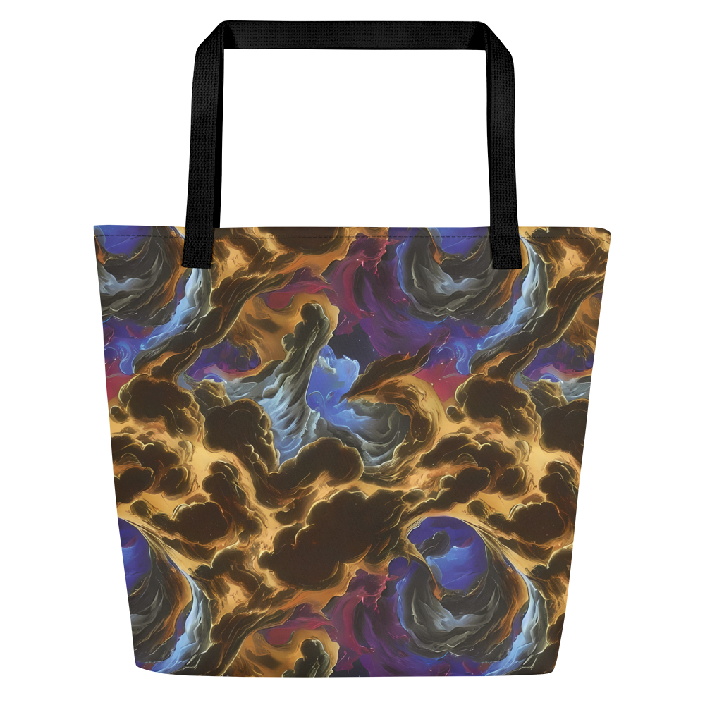 Large Tote Bag w/ Pocket - Vortex Virtue