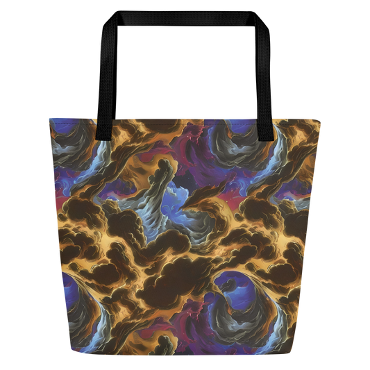 Large Tote Bag w/ Pocket - Vortex Virtue