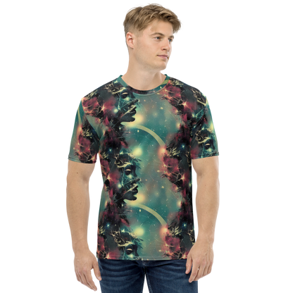 Men's Crew Neck T-Shirt - Galactic Serpent