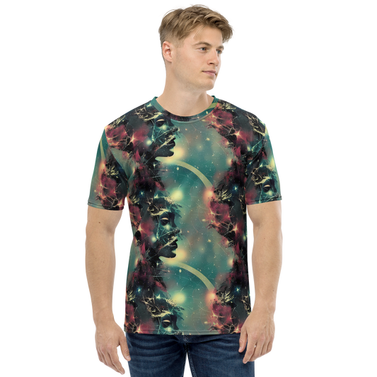 Men's Crew Neck T-Shirt - Galactic Serpent