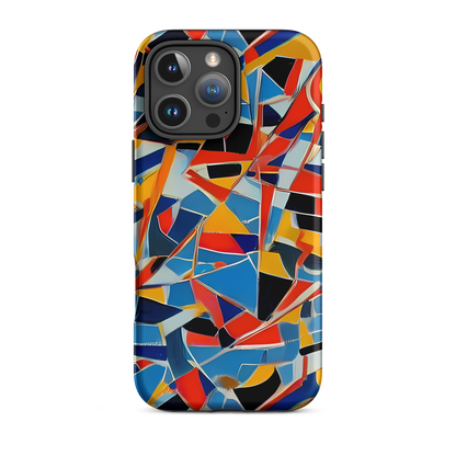 Tough Case for iPhone® - Abstract Mingle