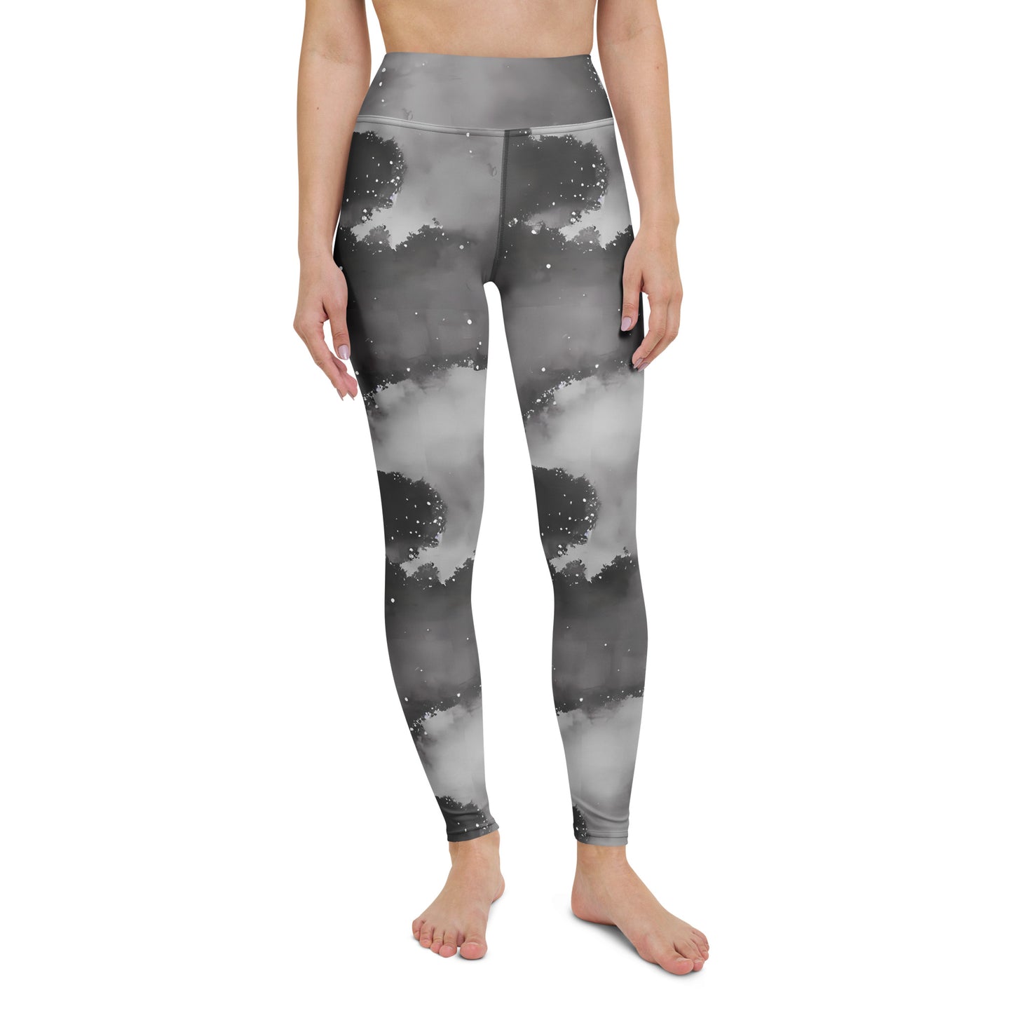 Yoga Leggings - Monochrome Dreams