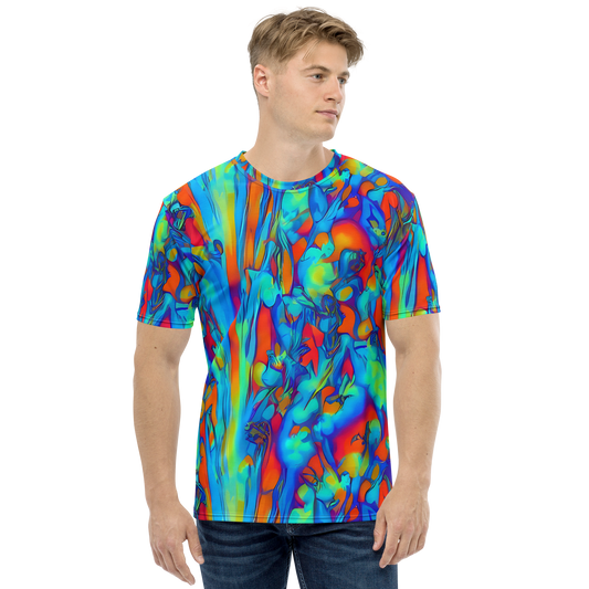 Men's Crew Neck T-Shirt - Vivid Virtuoso