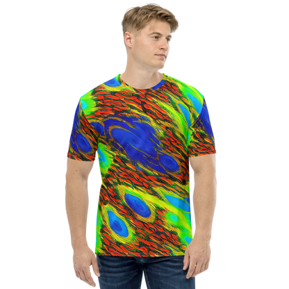 Men's Crew Neck T-Shirt - Hodgkin's Blaze