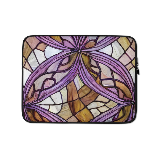 Laptop Sleeve - Stained Glass Whirl