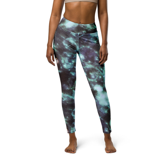 Yoga Leggings - Roversi Nebula