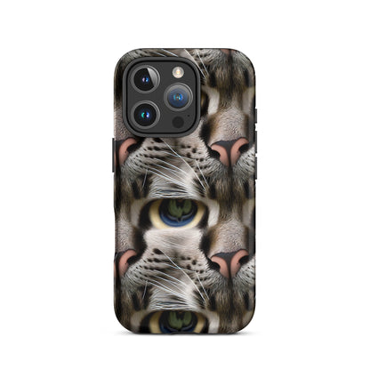 Tough Case for iPhone® - Feline Mirage