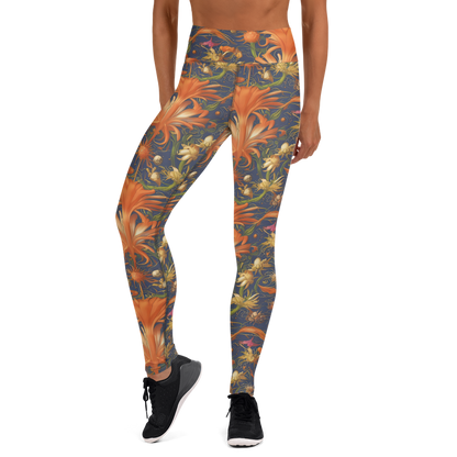 Yoga Leggings - Stellar Blooms