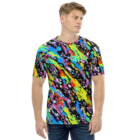 Men's Crew Neck T-Shirt - Pollock Pulse