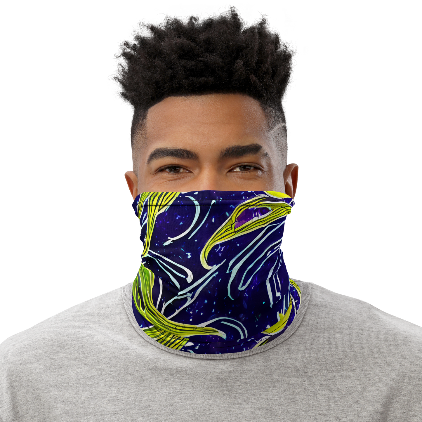 Neck Gaiter - Celestial Scribbles