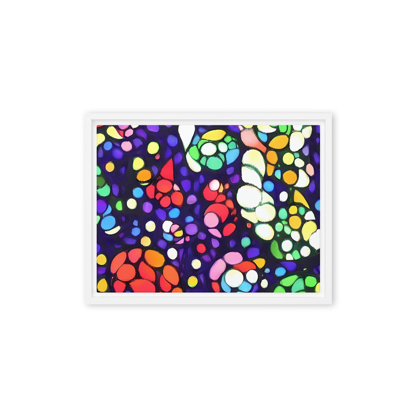 Framed Canvas - Bubble Fantasia