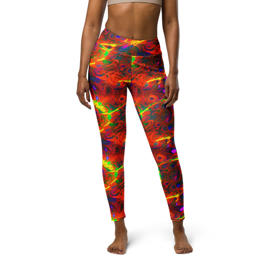 Yoga Leggings - Blampied Blaze