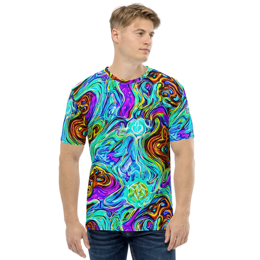 Men's Crew Neck T-Shirt - Mystic Iridescence