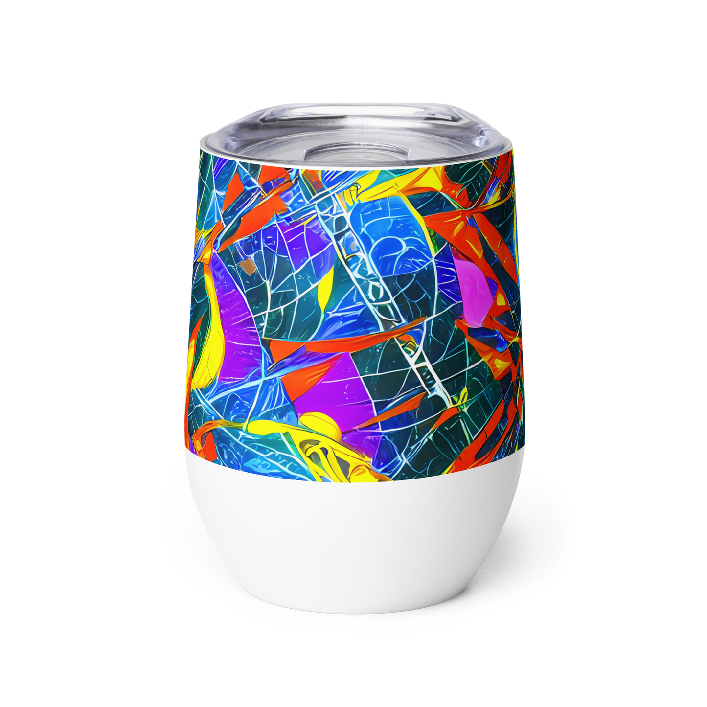 Wine Tumbler - Arkhipov Waves