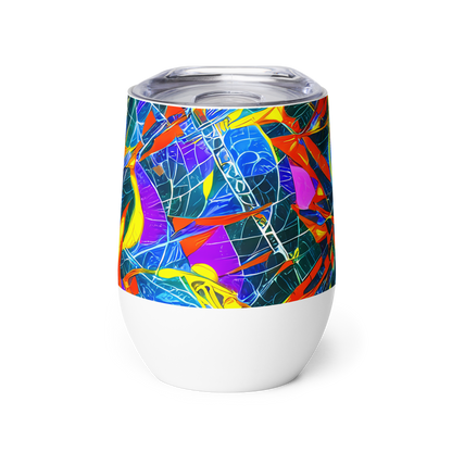 Wine Tumbler - Arkhipov Waves