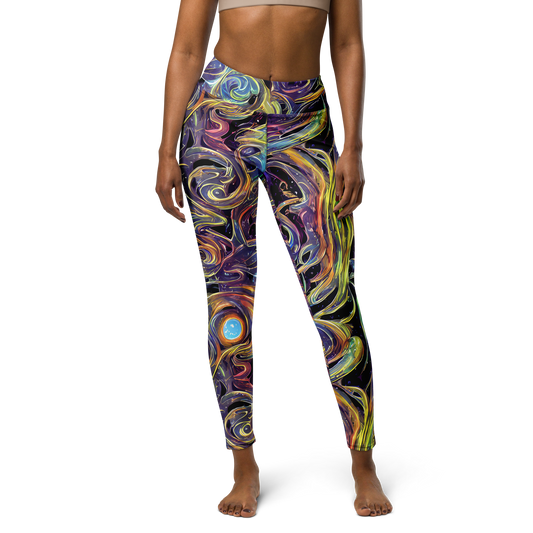 Yoga Leggings - Lebacq Swirl