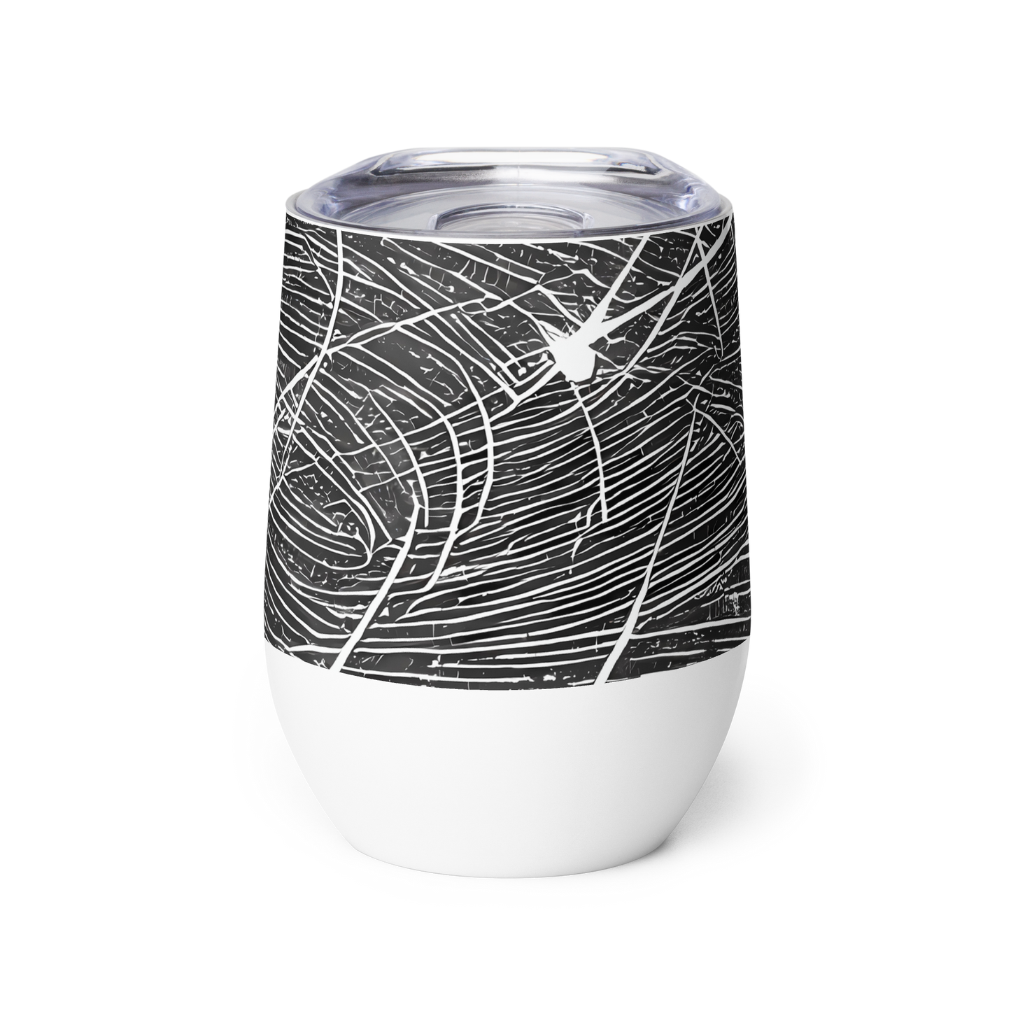 Wine Tumbler - Silver Echo