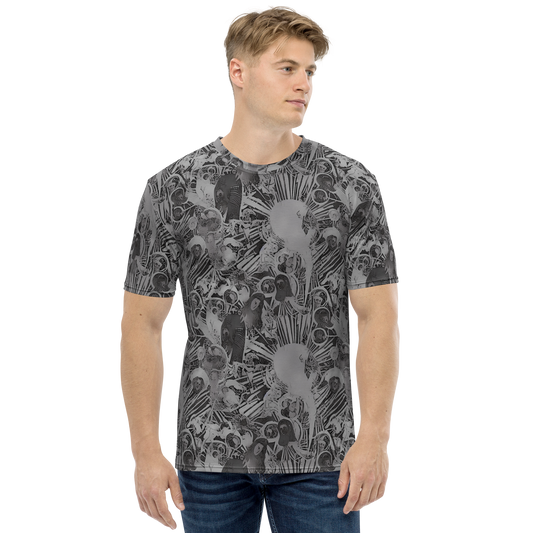 Men's Crew Neck T-Shirt - Dusk Enigma