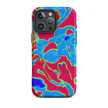 Tough Case for iPhone® - Electric Bloom